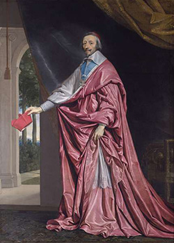 Cardinal de Richelieu by Philippe de Champagne