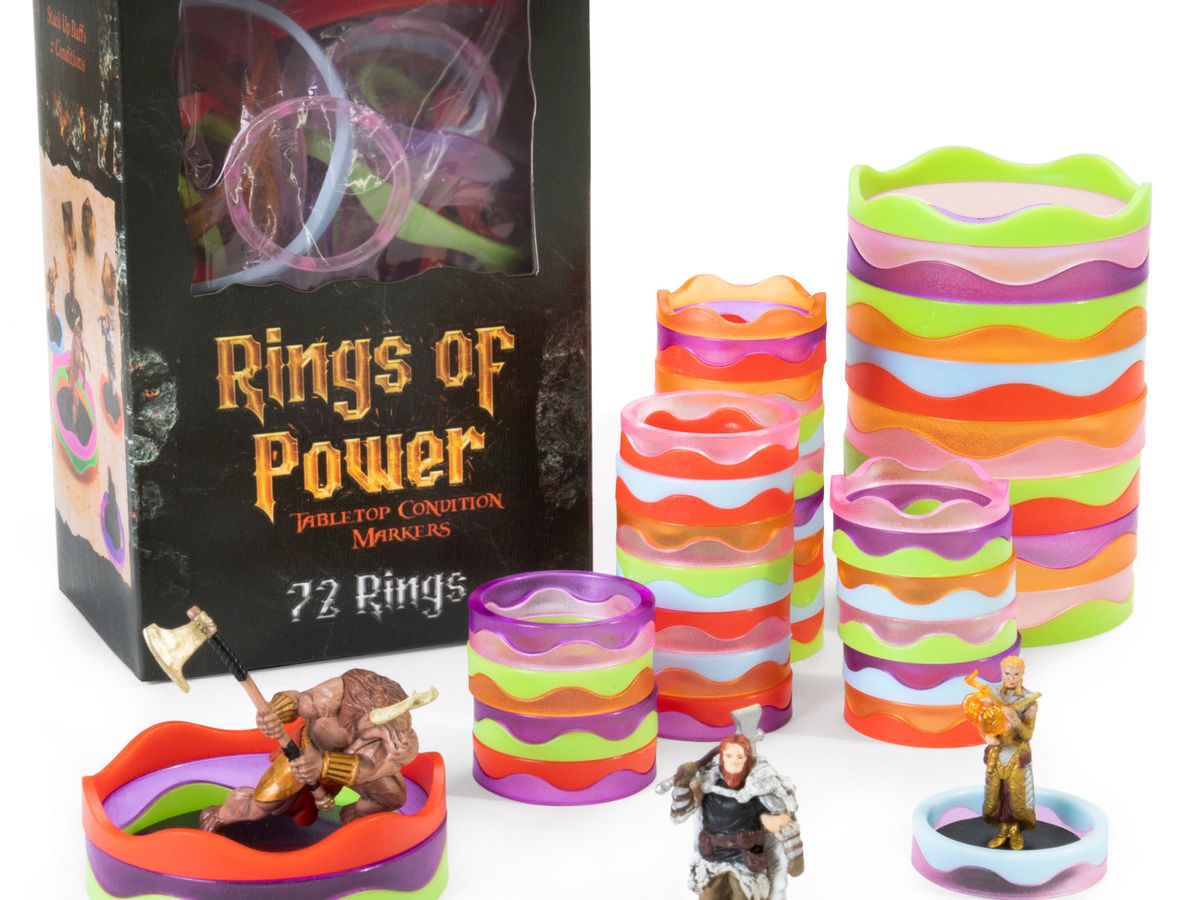 Rings Of Power: Tabletop Condition Markers